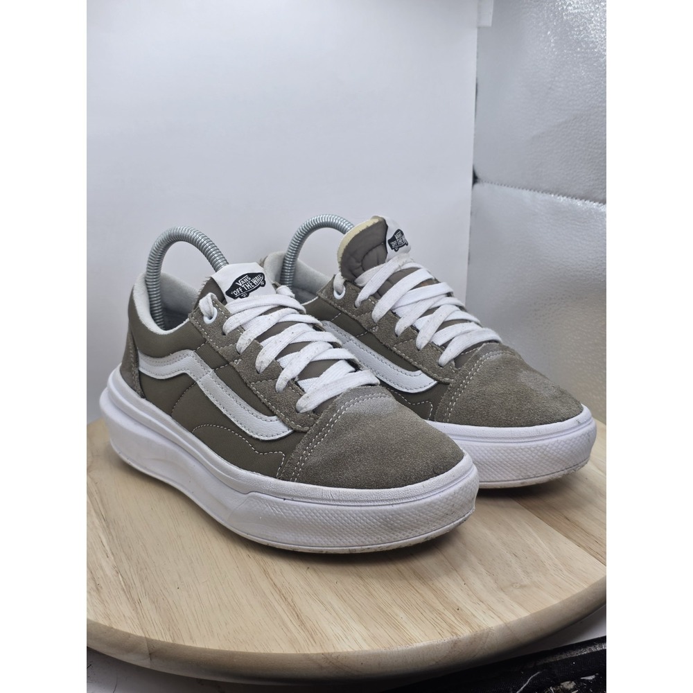 Women's Size 7.5 Vans Old Skool Overt CC Comfy Cush Shoes, Walnut Comfort Casual - Picture 5 of 9